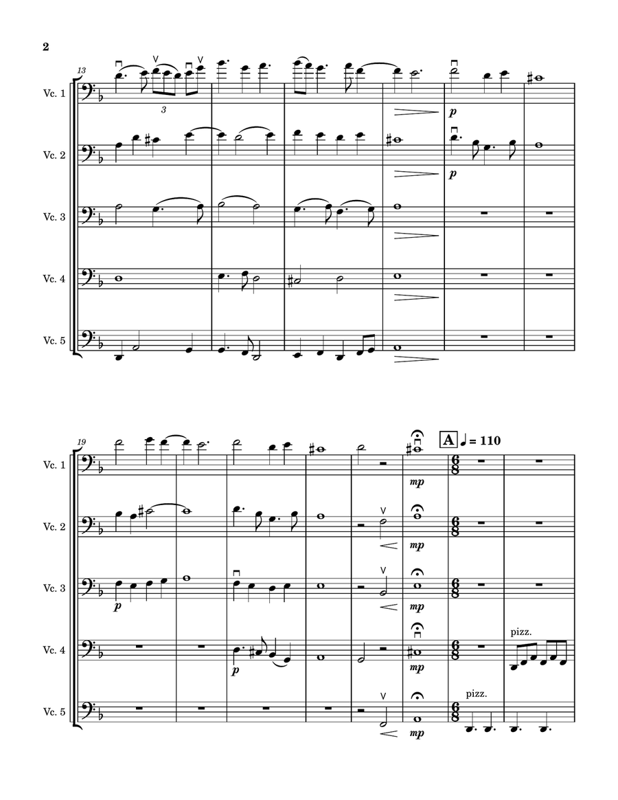 Dance On Your Grave String Orchestra - Digital Sheet Music page 2