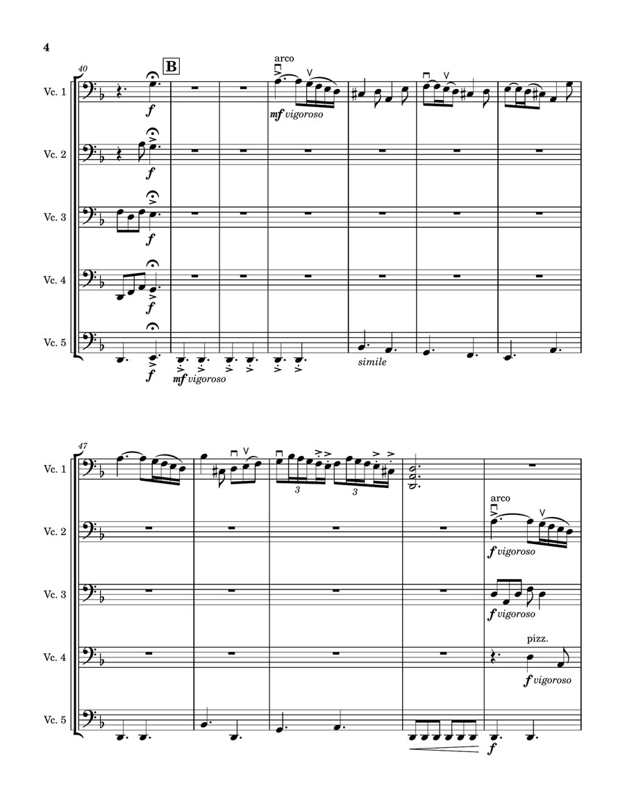 Dance On Your Grave String Orchestra - Digital Sheet Music page 4