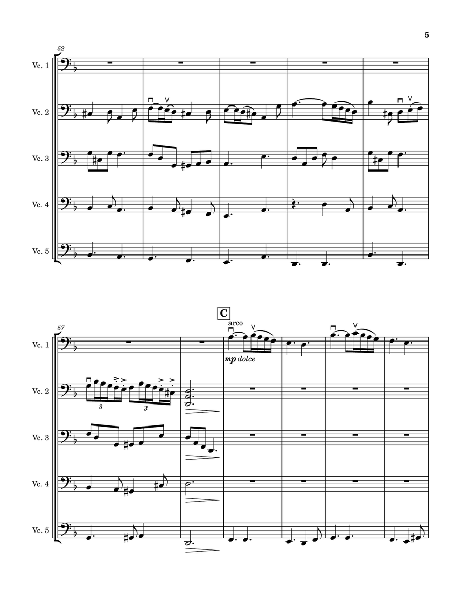 Dance On Your Grave String Orchestra - Digital Sheet Music page 5