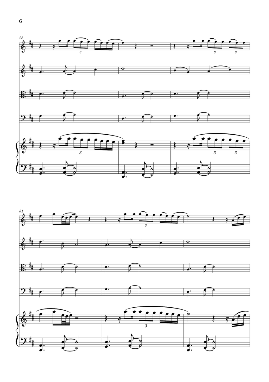 Thinking Out Loud by Ed Sheeran Small Ensemble - Digital Sheet Music page 6
