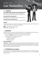 Songs and Lessons for the Progressing Singer Voice scores gallery preview page 7