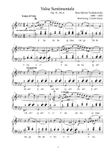 Valse Sentimentale Op. 51, no. 6