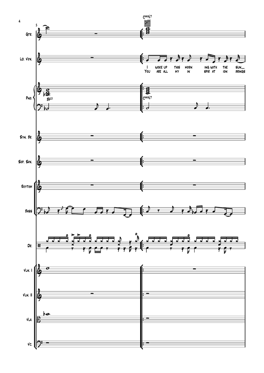 NEVERENDING HARDLUCK STORY (Full band) Jazz Ensemble - Digital Sheet Music page 4