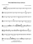 Two British Folk Songs - Bb Tenor Saxophone