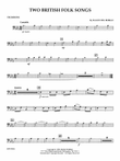 Two British Folk Songs - Trombone