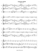 Guthrie: Fantasia S269 for French Horn Trio Brass Trio scores gallery preview page 3
