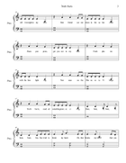 Truth Hurts Piano, Vocal scores gallery preview page 3