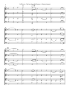 The Star-Spangled Banner Clarinet Quartet Clarinet Quartet scores gallery preview page 6