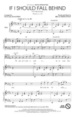 If I Should Fall Behind (arr. Adam Podd & Matt Podd)