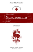 Nunc dimittis Op. 36