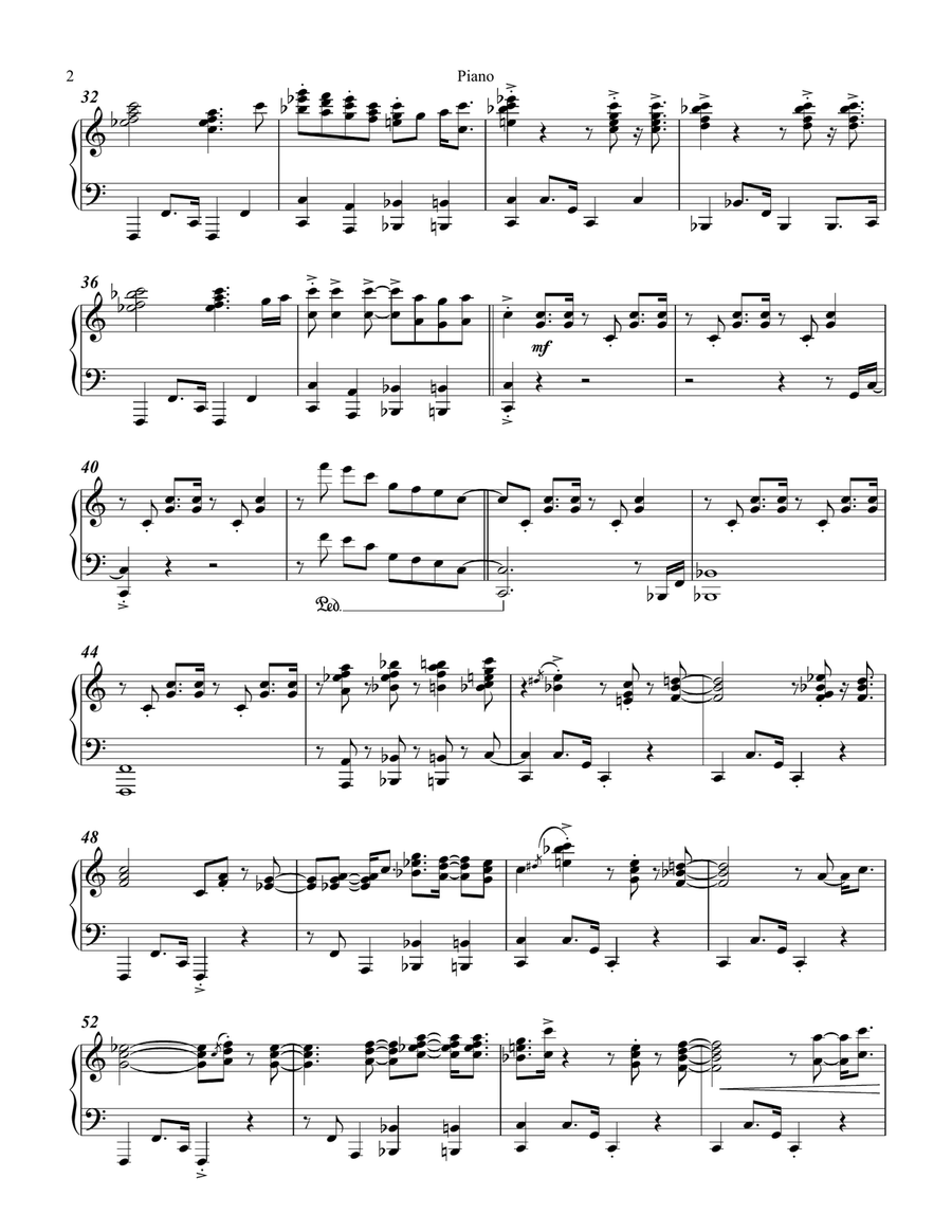 Born This Way by Lady Gaga Small Ensemble - Digital Sheet Music page 6