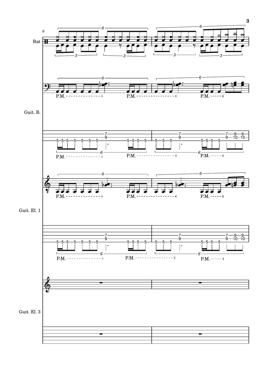 Nightmare Electric Guitar - Digital Sheet Music page 3
