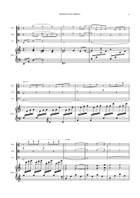 Ballade Pour Adeline Piano Quartet scores gallery preview page 3
