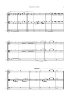 Ballade Pour Adeline String Trio scores gallery preview page 3