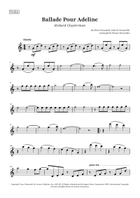Ballade Pour Adeline String Trio scores gallery preview page 4
