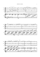 Ballade Pour Adeline Piano Quartet scores gallery preview page 3