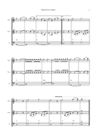 Ballade Pour Adeline String Trio scores gallery preview page 3