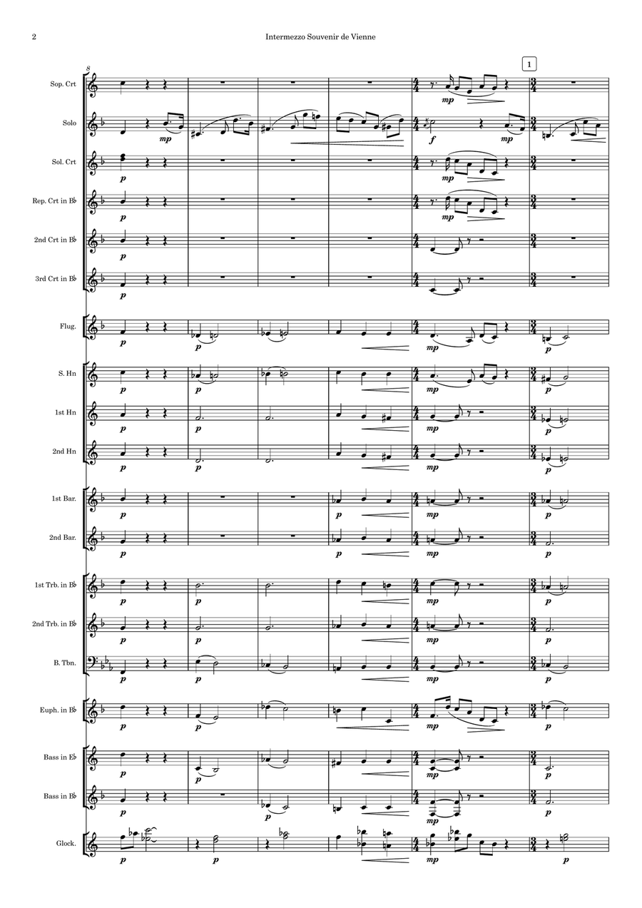 Intermezzo Brass Band - Digital Sheet Music page 3