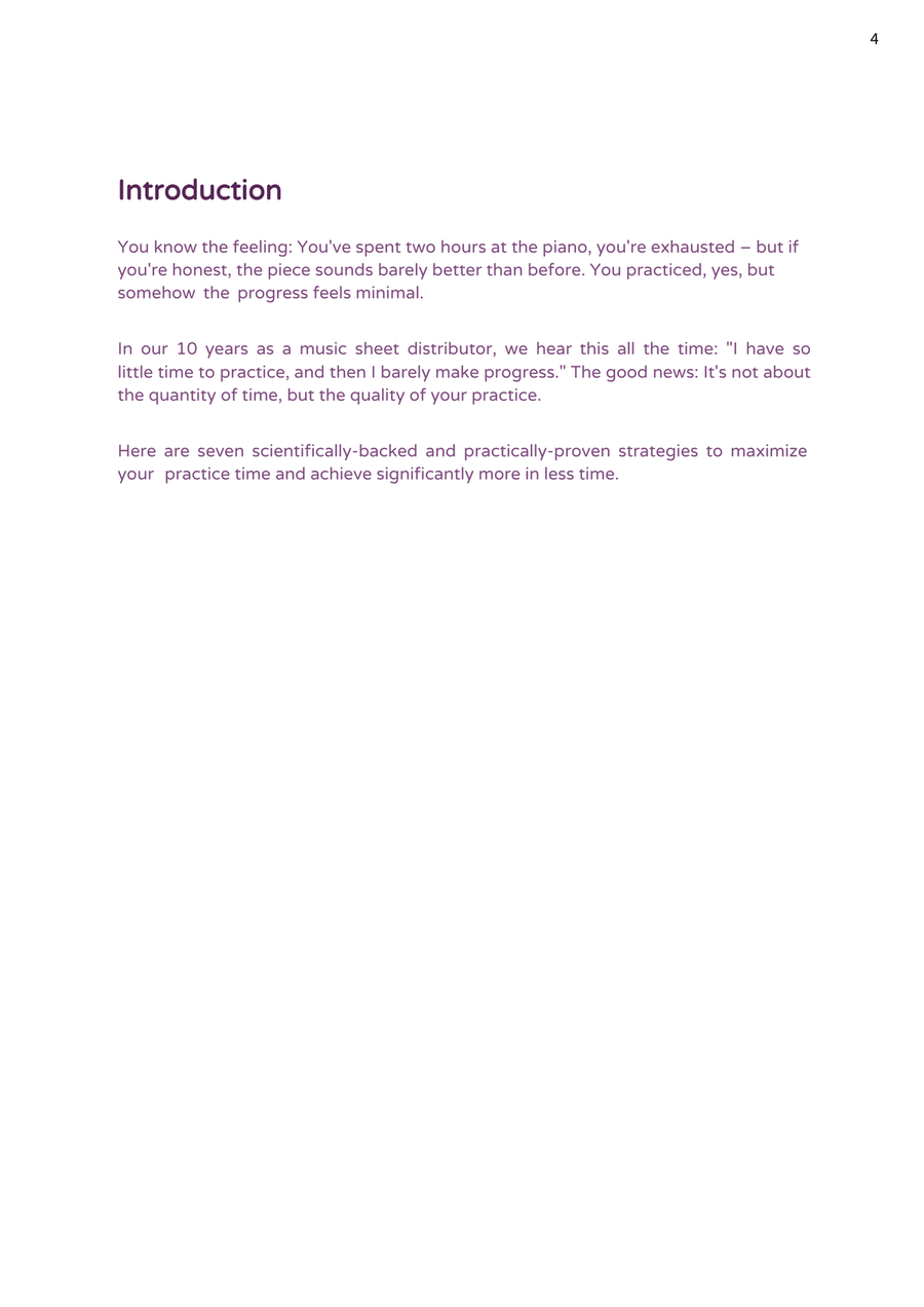 Practice Effectively Collection / Songbook - Digital Sheet Music page 5