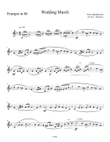 Wedding March (Trumpet Solo)