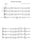 Medley: Jolly Old Saint Nicholas with Santa Claus Is Comin' To Town and Up On The Housetop