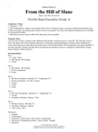 From the Hill of Slane - Flexible 5 Part Concert Band Arrangement - Grade 3