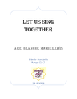 Let Us Sing Together
