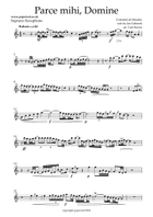 Parce Mihi Domine Saxophone Quintet scores gallery preview page 5