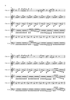 Smoke On The Water Guitar Ensemble scores gallery preview page 4