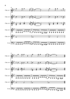 Smoke On The Water Guitar Ensemble scores gallery preview page 6