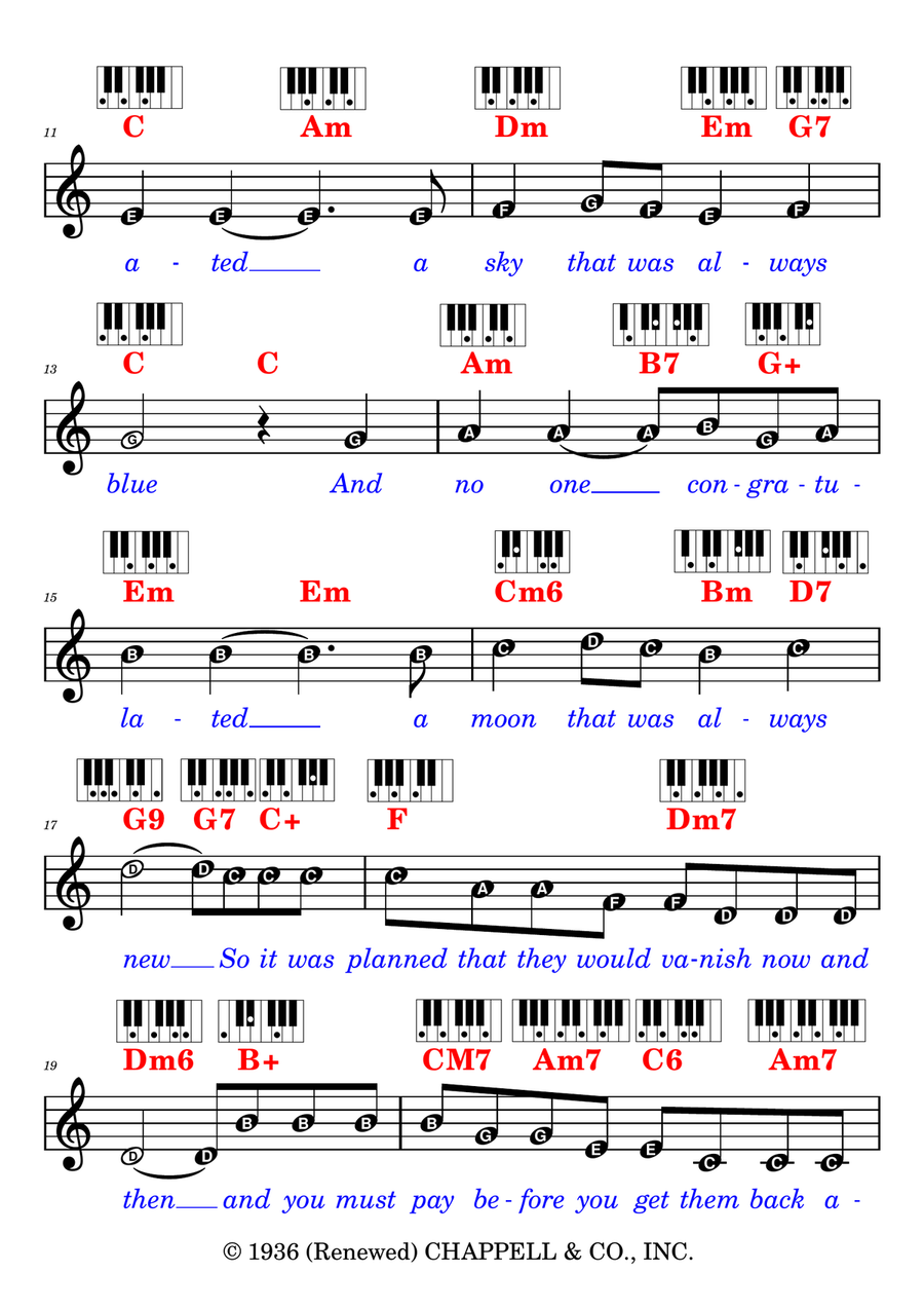 Pennies From Heaven by Arthur Johnston Piano - Digital Sheet Music page 2