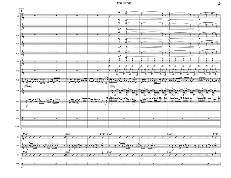 Next Lifetime by Erykah Badu Jazz Ensemble - Digital Sheet Music page 3