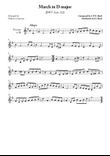 March in D major, BWV Anh. 122