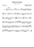 March in D major, BWV Anh. 122