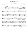 March in D major, BWV Anh. 122