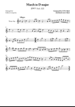 March in D major, BWV Anh. 122