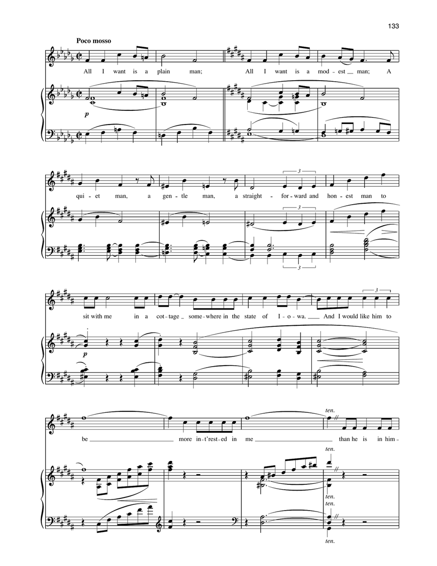 My White Knight (from The Music Man) by Meredith Willson Soprano Voice - Digital Sheet Music page 2