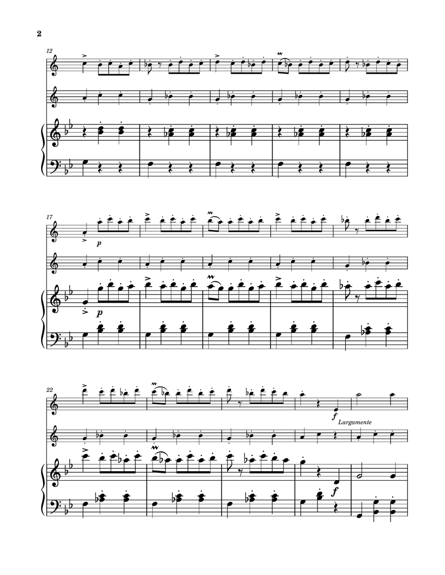Danse Macabre - Clarinet Duet by Camille Saint-Saens Clarinet Duet - Digital Sheet Music page 2