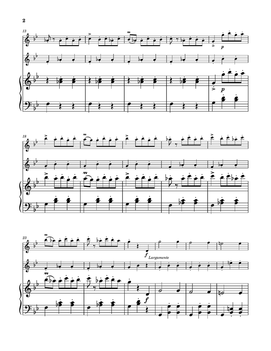 Danse Macabre - Flute Duet by Camille Saint-Saens Flute Duet - Digital Sheet Music page 2