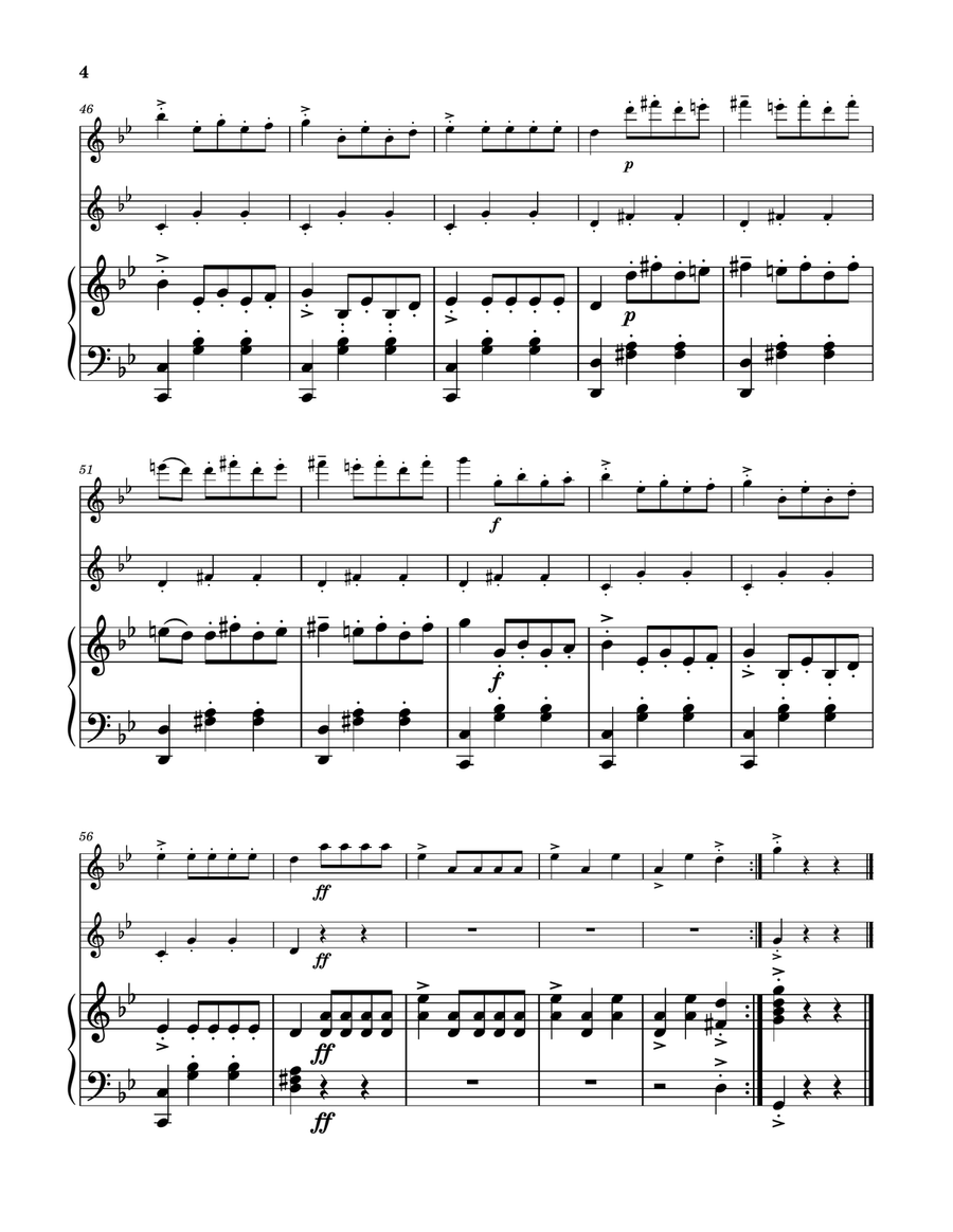 Danse Macabre - Flute Duet by Camille Saint-Saens Flute Duet - Digital Sheet Music page 4