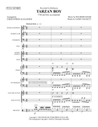 Tarzan Boy Large Ensemble scores gallery preview page 4