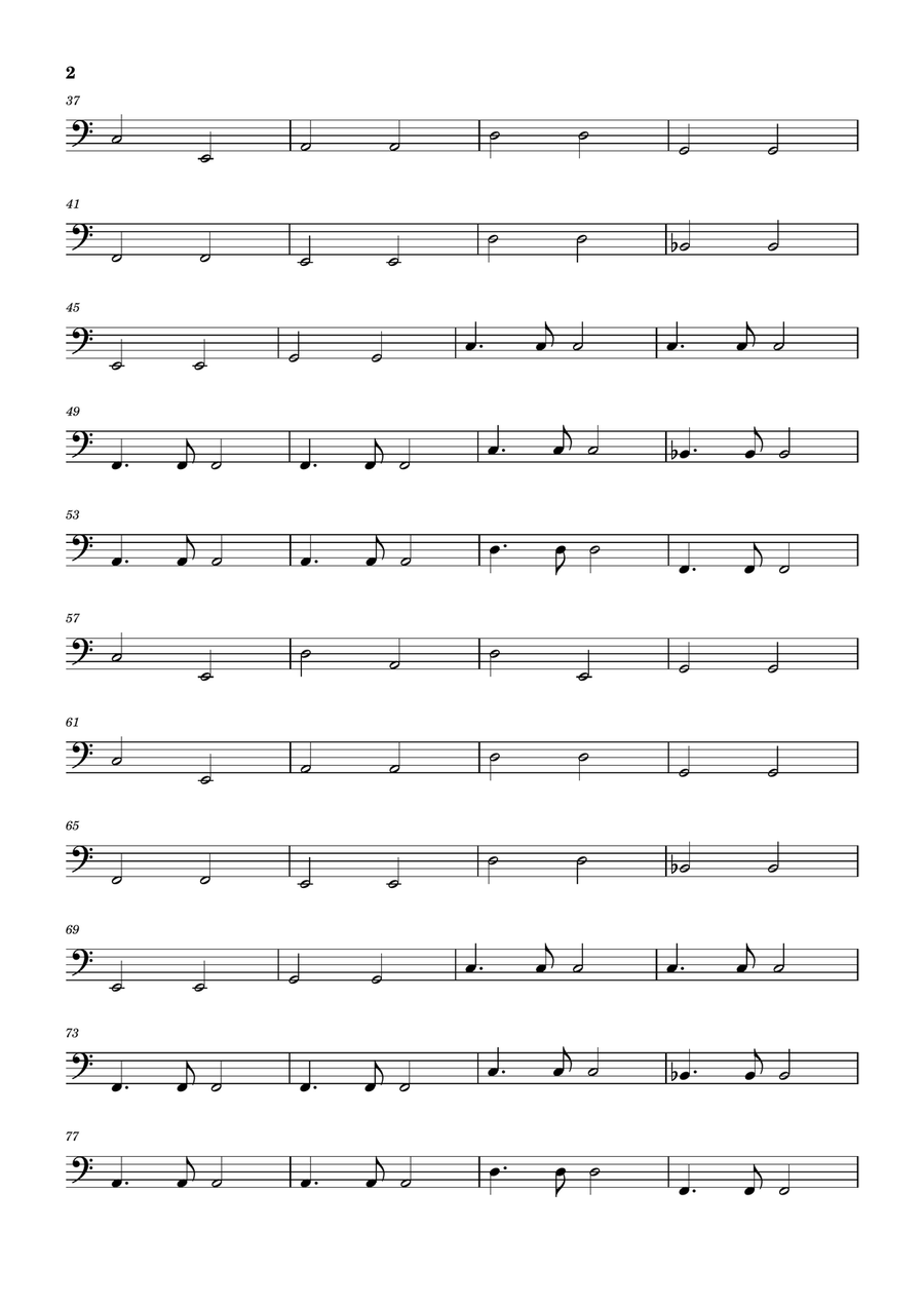 How Deep Is Your Love by Bee Gees Bass Guitar - Digital Sheet Music page 2