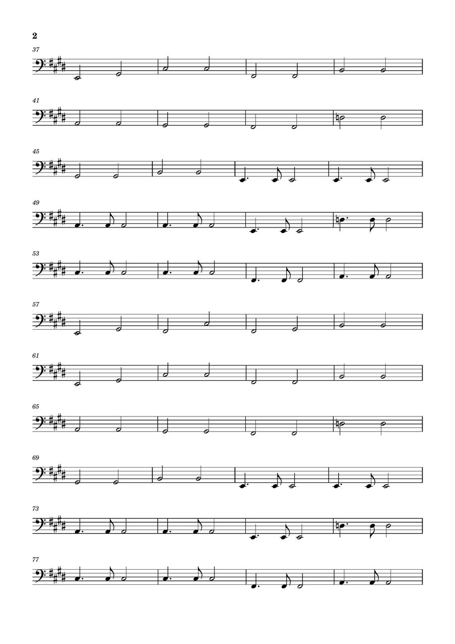 How Deep Is Your Love by Bee Gees Bass Guitar - Digital Sheet Music page 2
