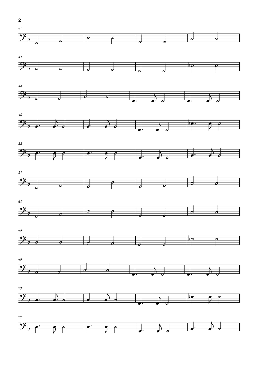 How Deep Is Your Love by Bee Gees Bass Guitar - Digital Sheet Music page 2
