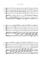 Ballade Pour Adeline Brass Quartet scores gallery preview page 3