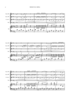 Ballade Pour Adeline Brass Quartet scores gallery preview page 4