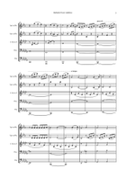 Ballade Pour Adeline Brass Quintet scores gallery preview page 3