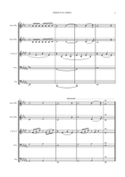 Ballade Pour Adeline Brass Quintet scores gallery preview page 5