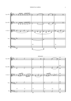 Ballade Pour Adeline Brass Quintet scores gallery preview page 5