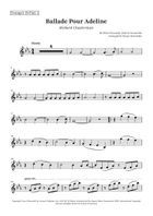Ballade Pour Adeline Brass Quintet scores gallery preview page 6